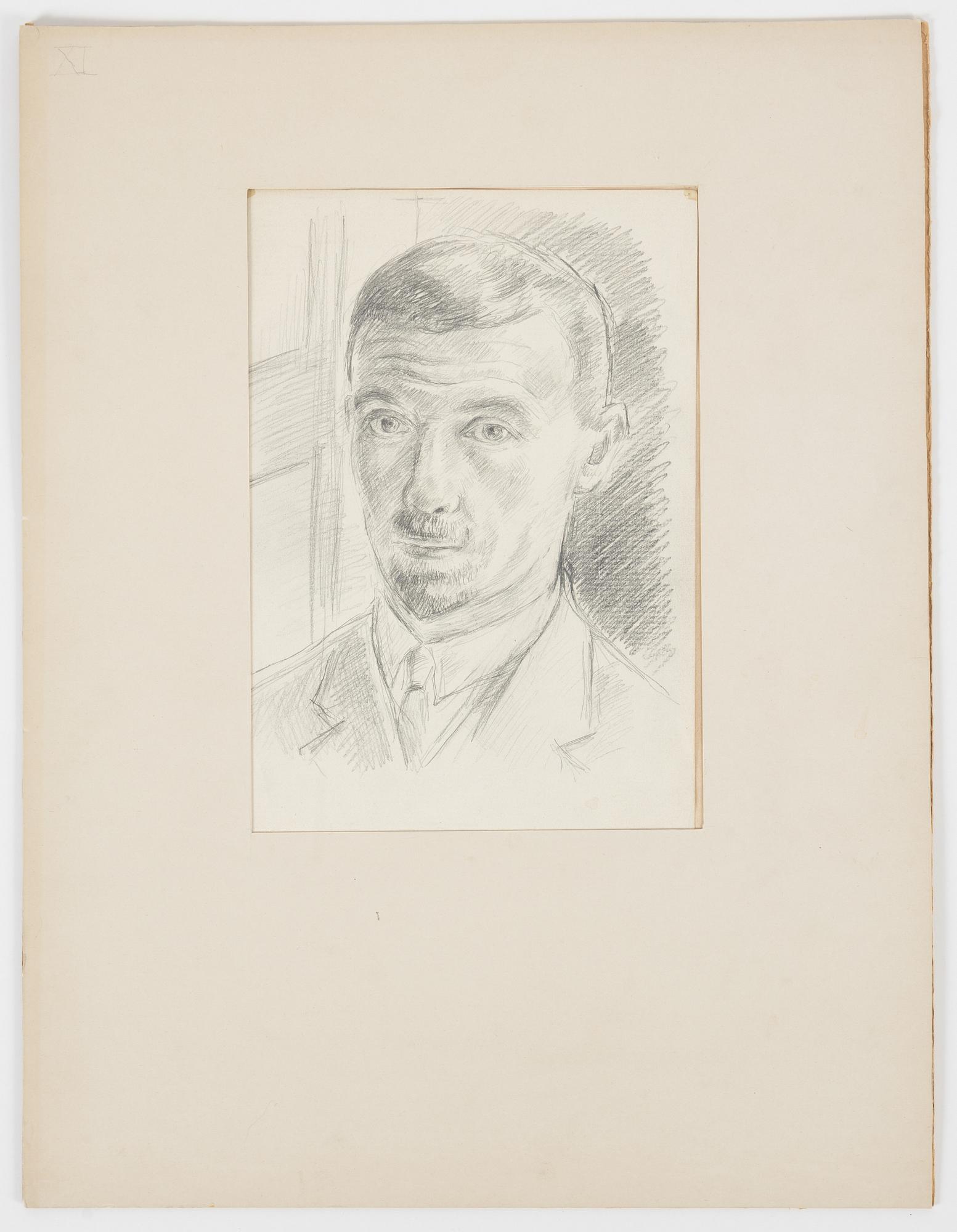 Birger Simonsson, portfolio with 62 drawings. watercolours, pencildrawings.