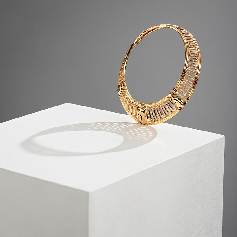 Cartier "Scarab" a necklace.