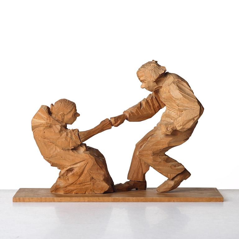 Axel Petersson Döderhultarn, "Äktenskapet" (=Marriage).