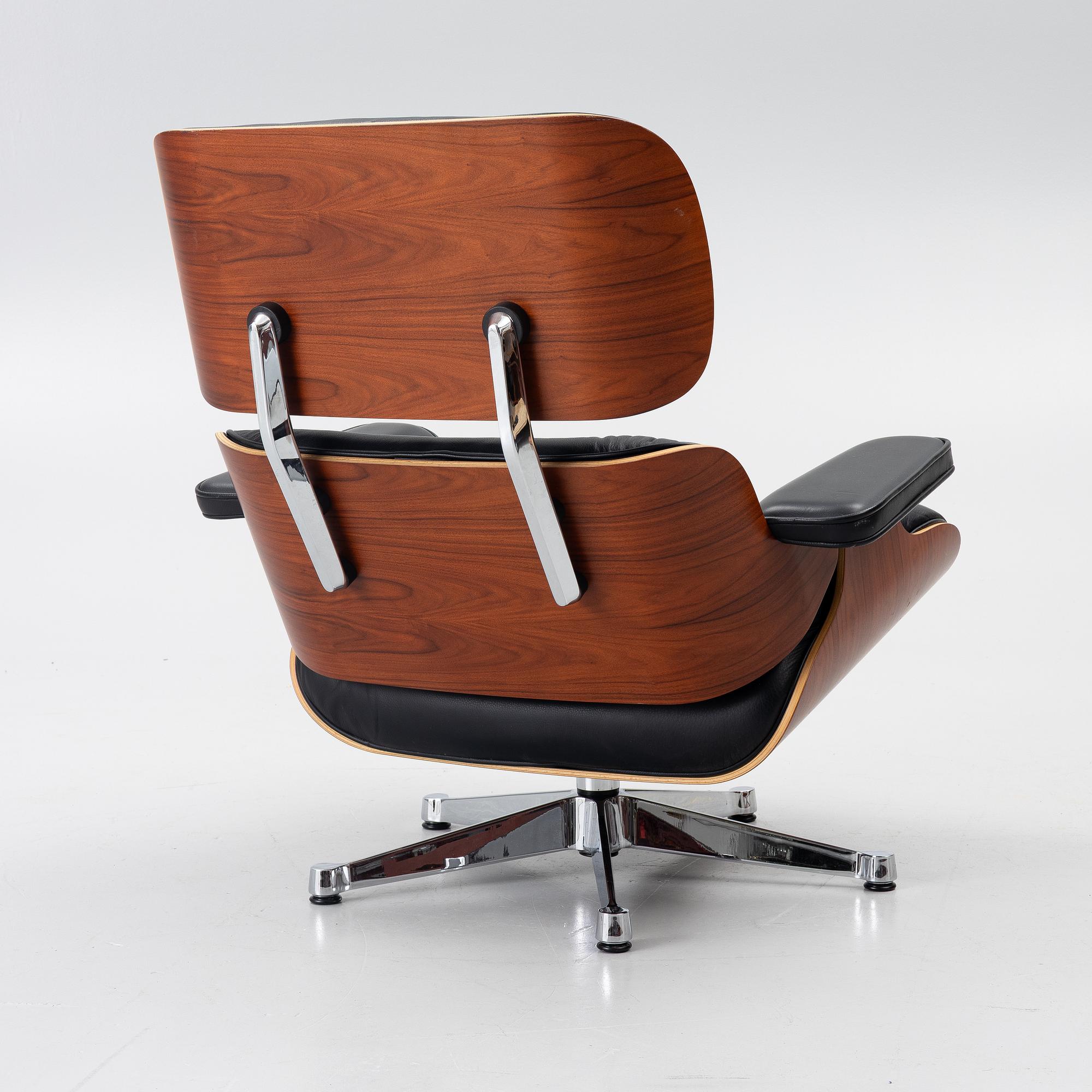 Charles & Ray Eames, fåtölj, "Lounge Chair", Vitra, 2000-tal.