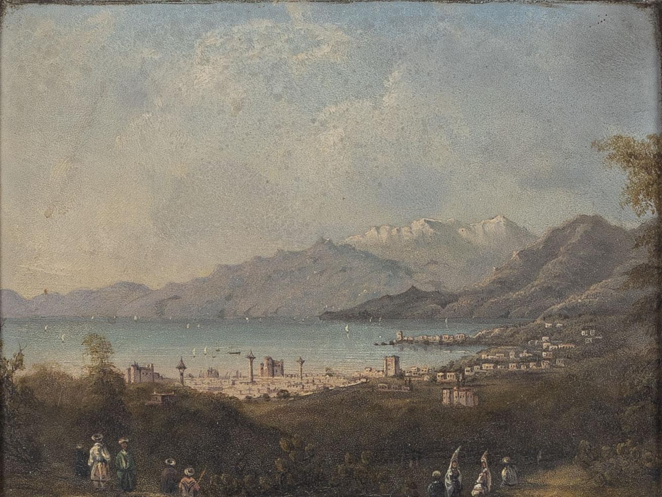 Unknown artist, circa 1850, Oriental city.