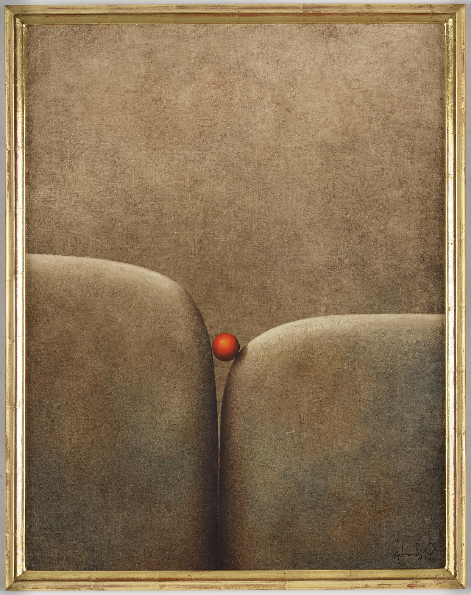 JOHANNES OLSSON,  olja på duk, signerad och daterad 1980.