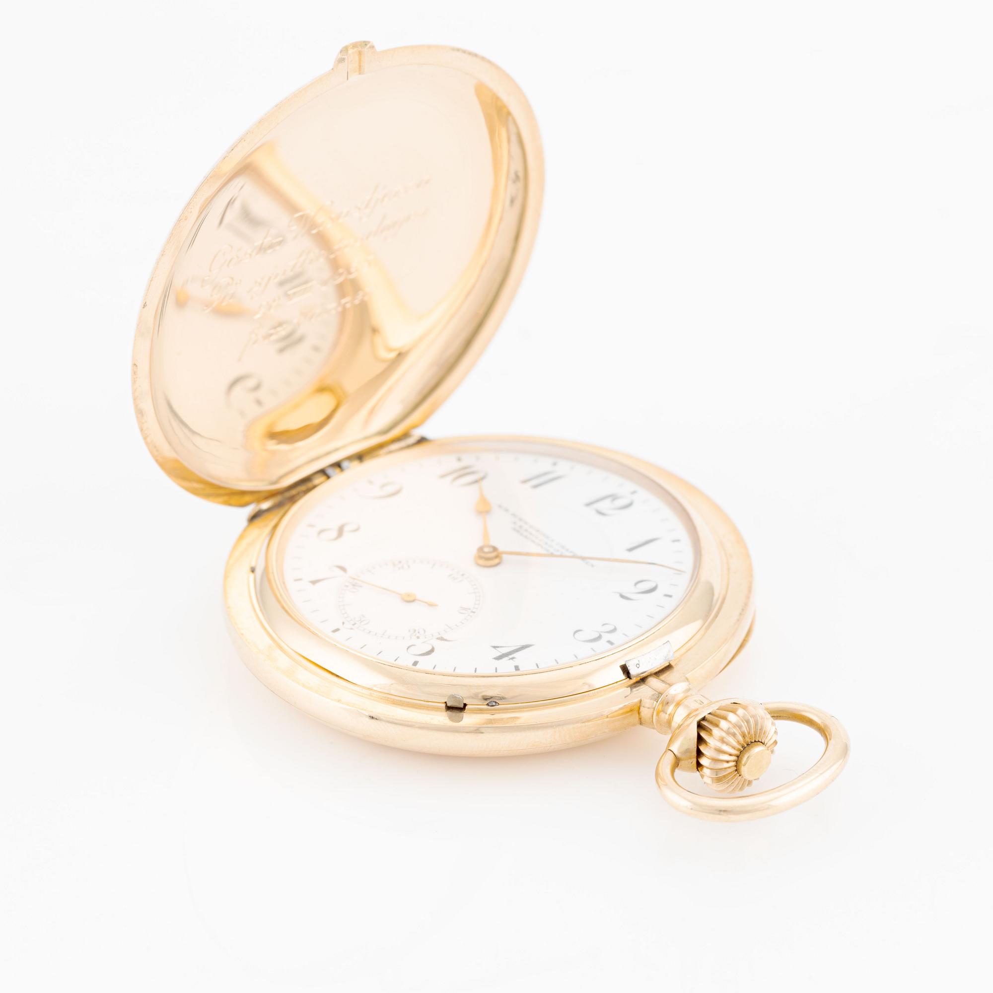 Collection of Twelve Exclusive Gold Pocket Watches, Patek Philippe, Vacheron & Constantin, Omega, IWC, and others.