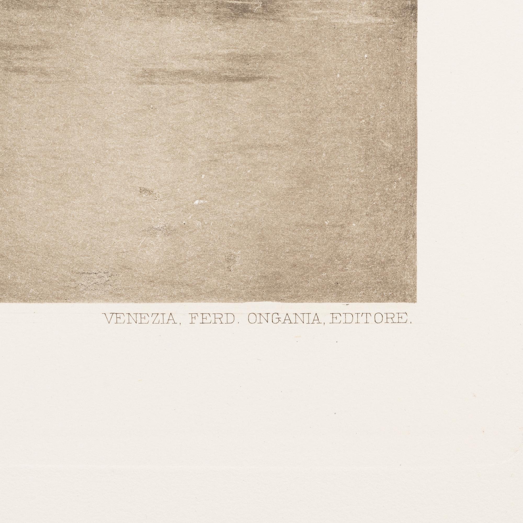 Photogravure plates from Venice.