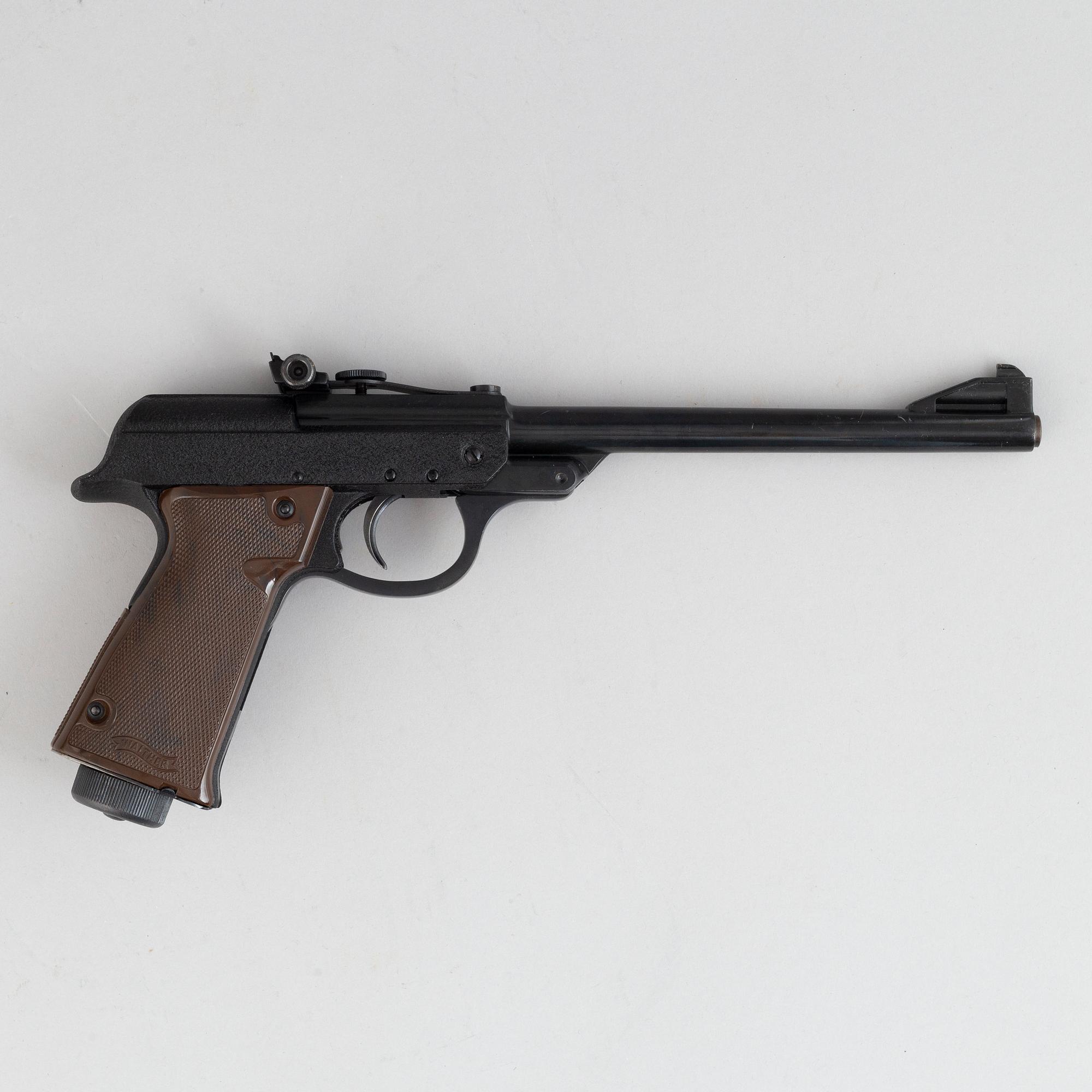 A Walther LP 53 air pistol, second half of the 20th Century.