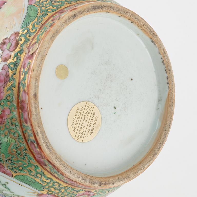 Parti porslin, 10 delar, kanton, Kina, 1800-tal.