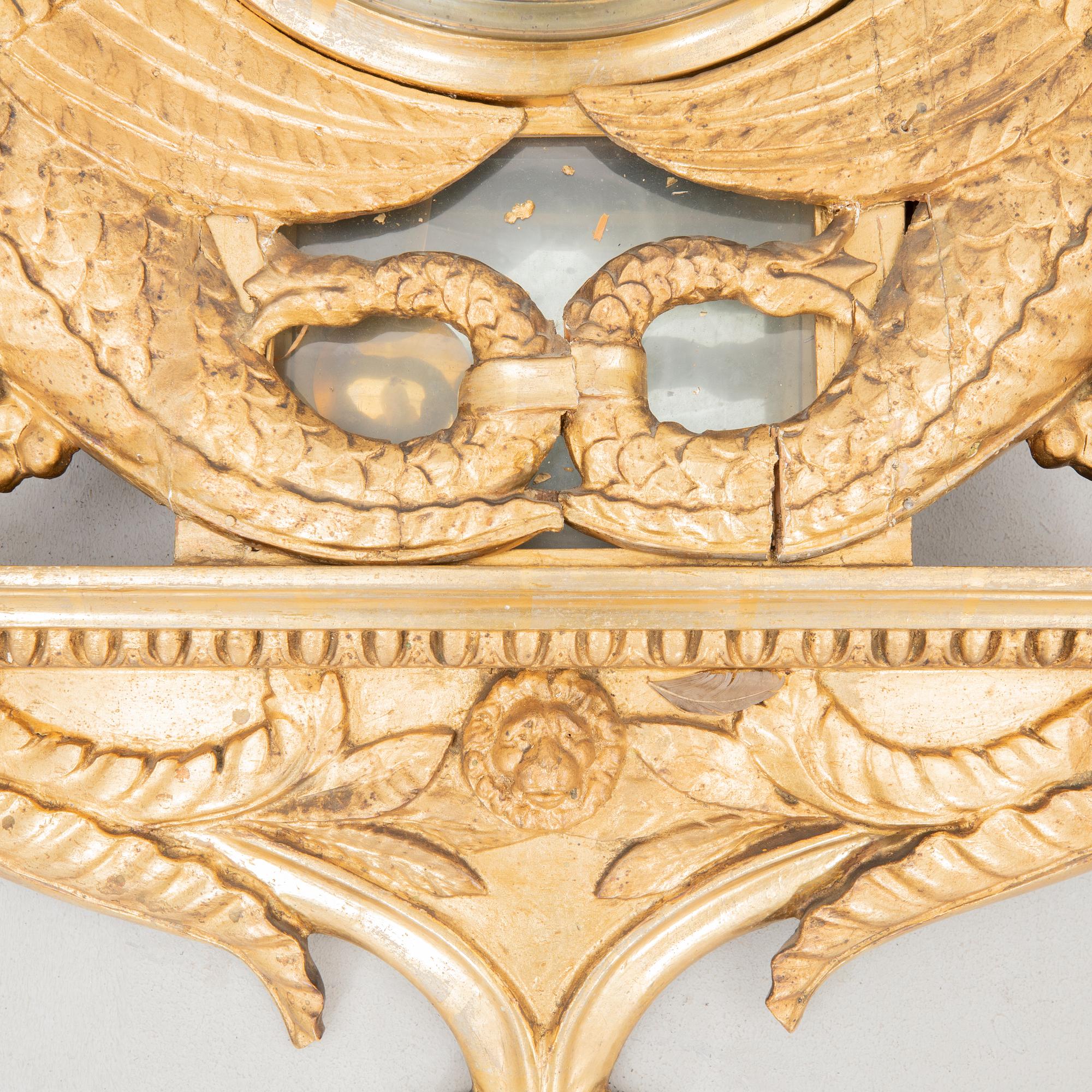 Väggpendyl, Ephraim Hedström sengustavianskt tidgit 1800-tal.