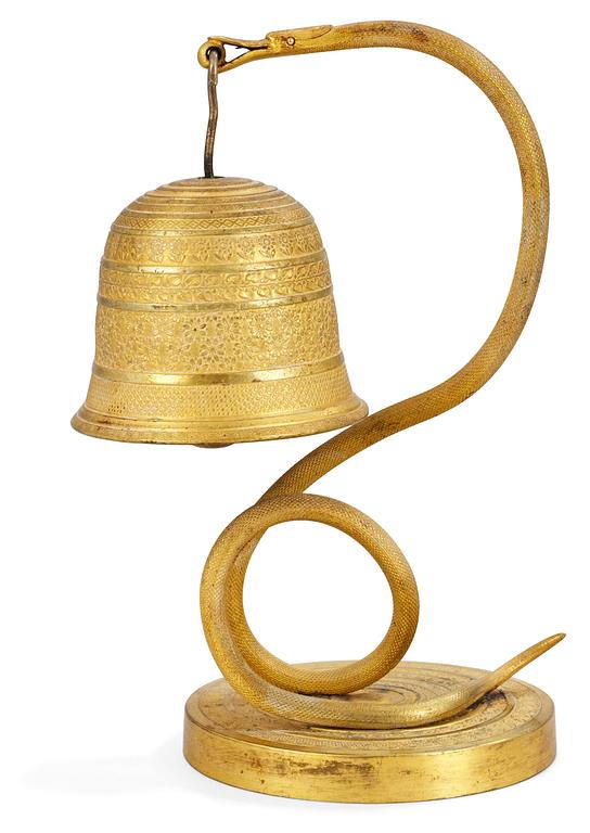 An early 19th century Empire table bell.