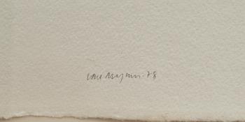 CARL MAGNUS, akvarell, sign o dat 78.