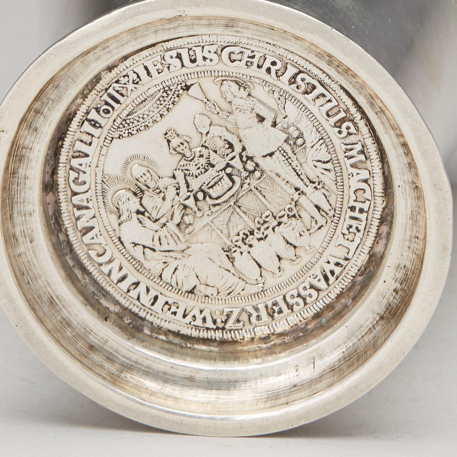 Christian Mathias Möring, bröllopsbägare, Reval (verksam 1742-1787).