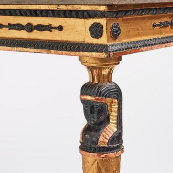 Konsolbord, Stockholmsarbete, Jonas Frisks art, omkring år 1800, Sengustavianskt.