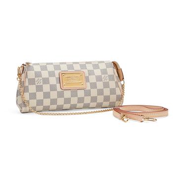 552. LOUIS VUITTON, axelremsväska / aftonväska, "Eva clutch".