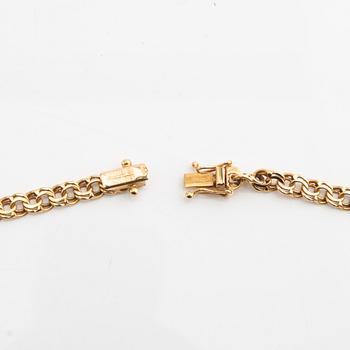 Collier, 18k guld.