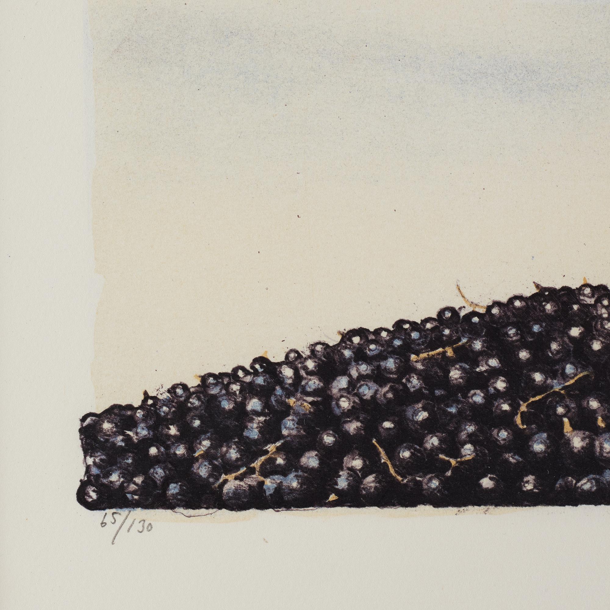 Philip von Schantz, lithograph. Signed and numbered 65/130.
