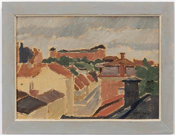 Lars Erik Falk, View of Uppsala.