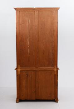 BOKSKÅP, nyrenässans, sent 1800-tal.