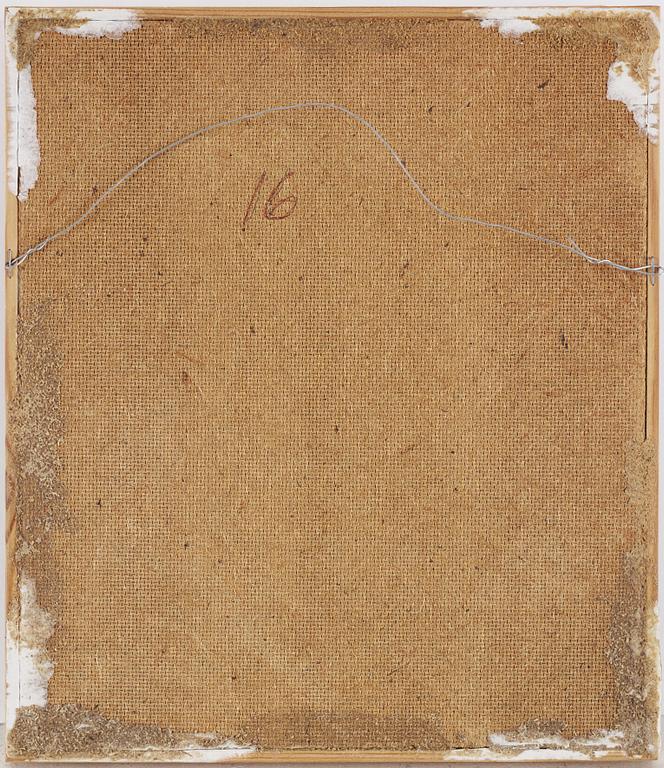 SVEN-ERIK JOHANSSON, olja på pannå. Signerad och daterad 1998.