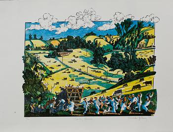 ALEXANDER HOLLWEG och ROBYN DENNY, grafiska blad, signerade och numrerade 86/100.