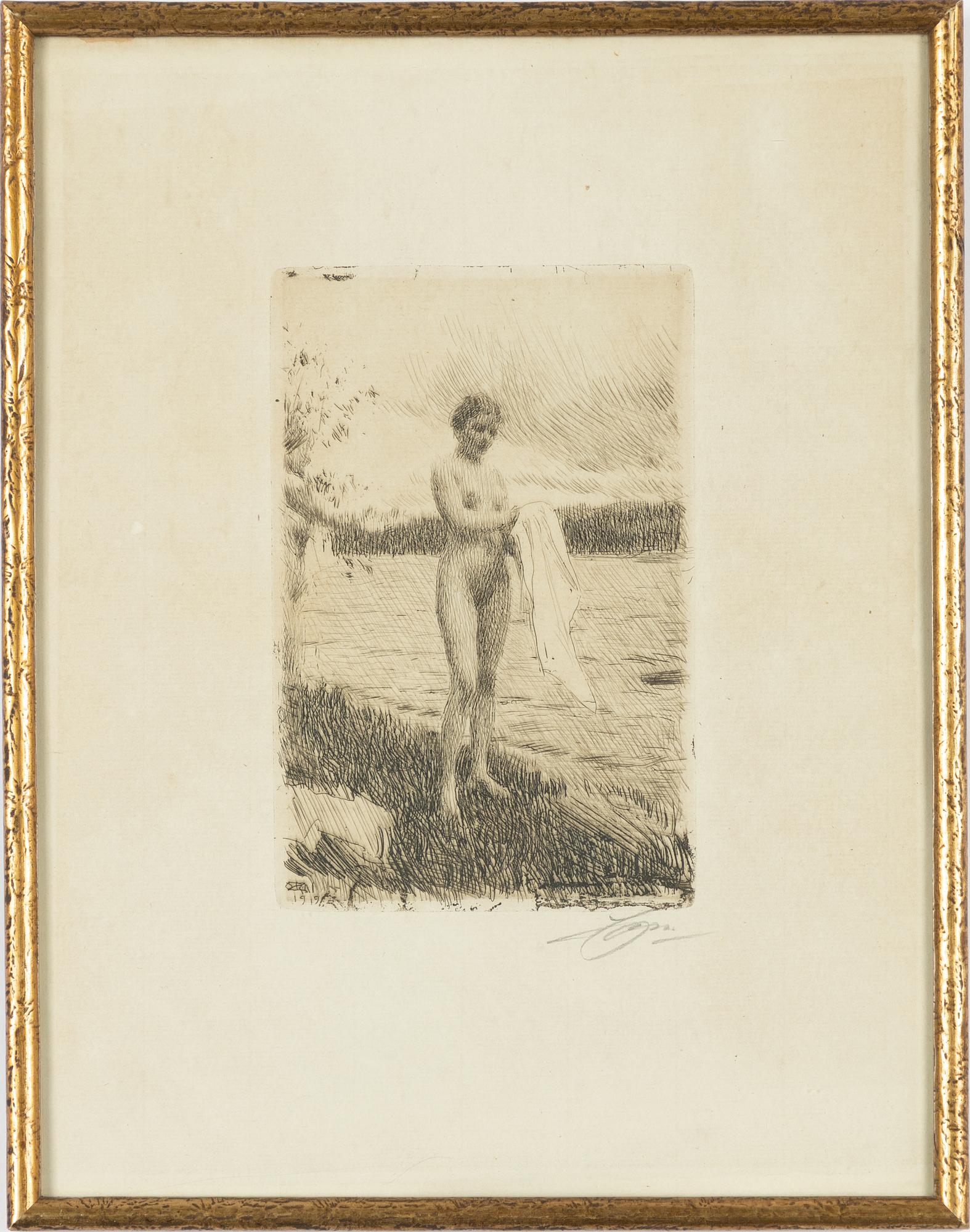 Anders Zorn, "Dalälven".