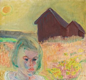 446. Vera Nilsson, VERA NILSSON, oil on canvas, signed VN and dated 1933.