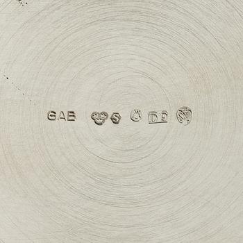 Three silver bowls, mid-20th century.