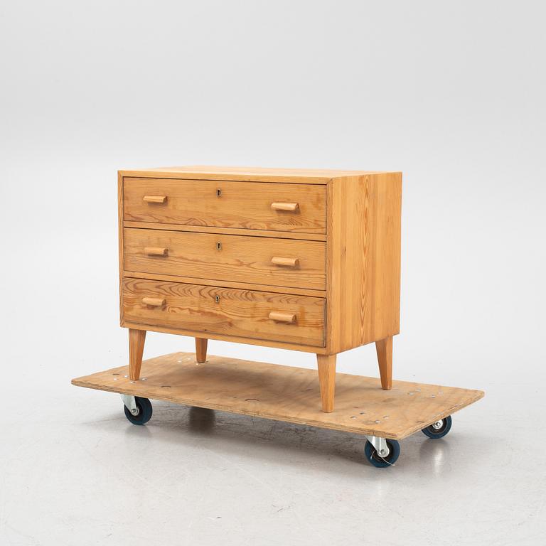 A chest of drawers, 1930's.