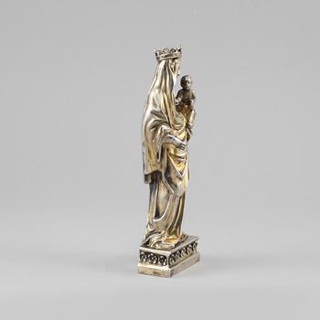 FIGURIN, silver, troligen syd/mellaneuropa,  1900-tal, vikt 325 gram.