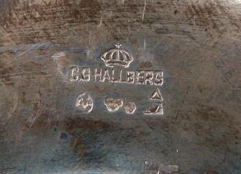 PARTI SILVER, 3 delar, CG Hallberg, K Andersson resp Danmark, 1916-7.