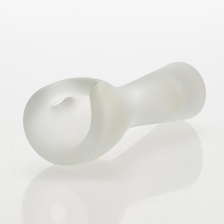 Timo Sarpaneva, maljakko, "Hiidennyrkki", signeerattu Timo Sarpaneva Iittala -55.