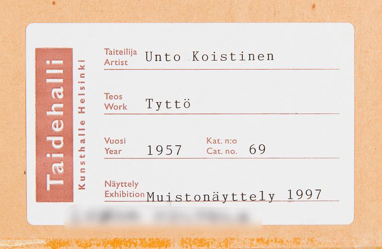 Unto Koistinen, Girl.