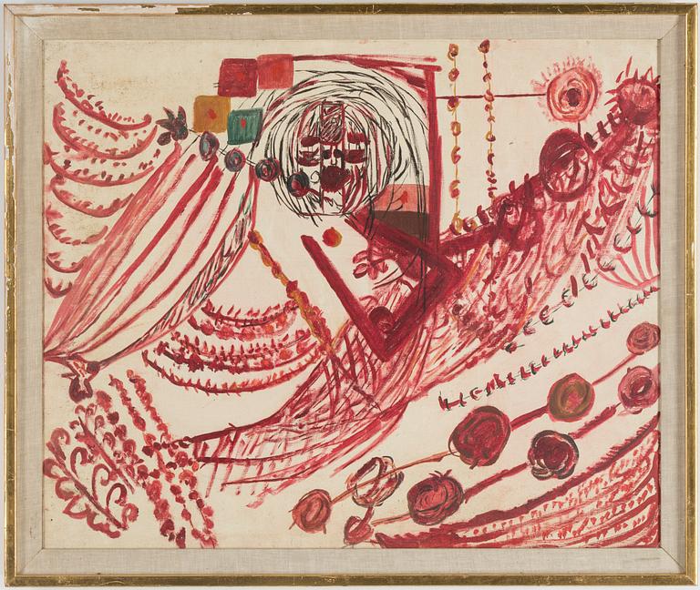 EMILE GAUGUIN, oil on canvas, signed on reverse.