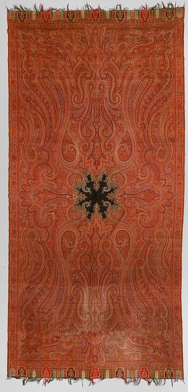 PAISLEYSJAL, 1900-talets första hälft, 290 x 143 cm.