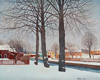 498. Reinhold Ljunggren, Winter.