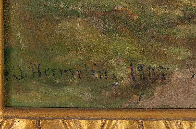 Olof Hermelin, Skymningslandskap.