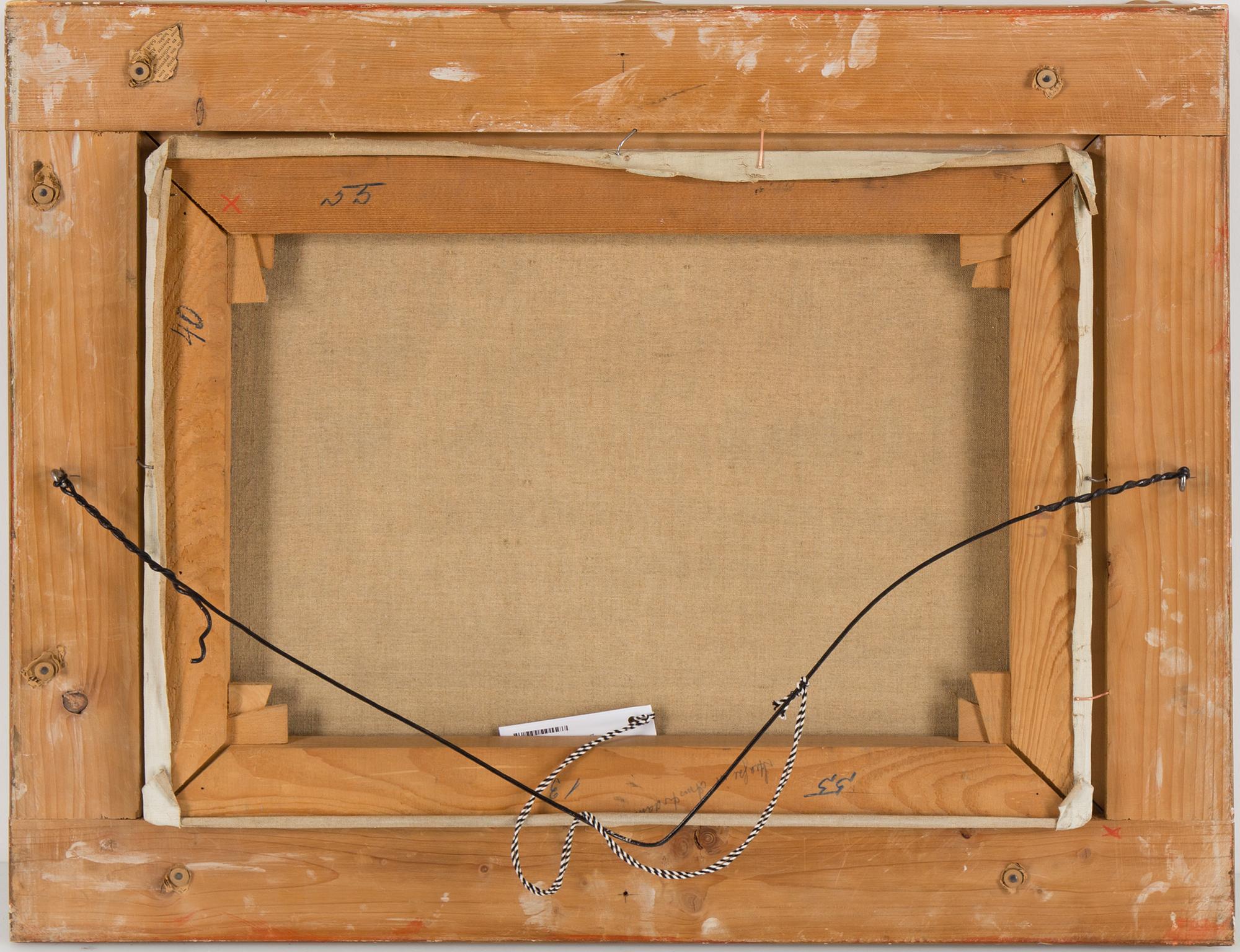 OTTO HAMEL, olja på duk, signerad Otto Hamel.