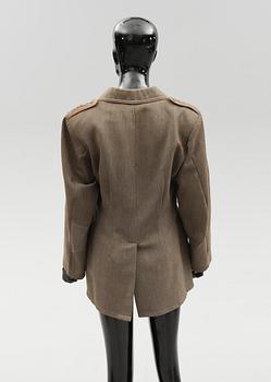 UNIFORMSJACKOR, 2 st, Sverige, artilleriregemente, 1948.