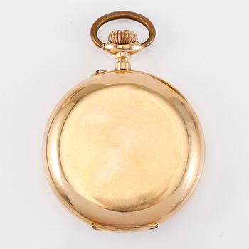 FICKUR, 18K guld, märkt Hansa, 1900-talets första hälft.
