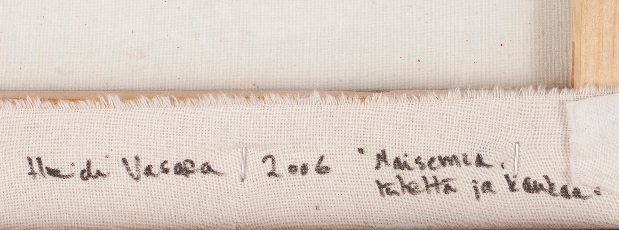 HEIDI VASARA, olja på duk, signerad och daterad 2006 a tergo.