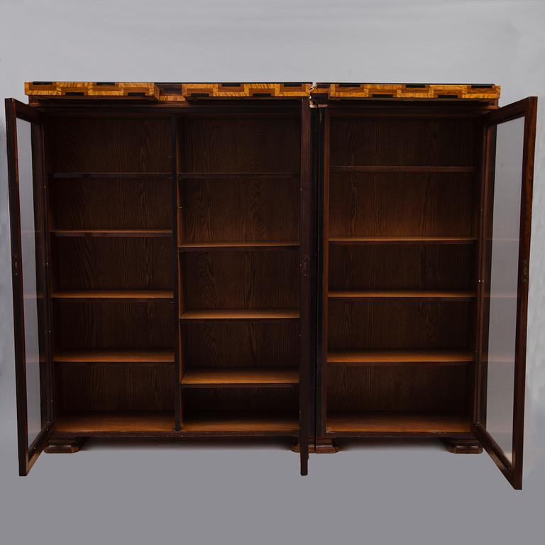BOKSKÅP, Birger Hahl, art déco, 1920-tal.
