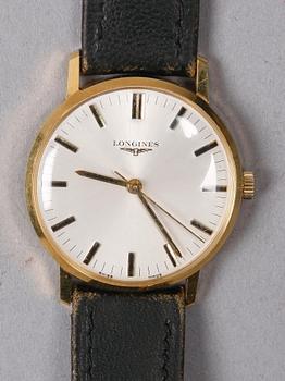 ARMBANDSUR, Longines 18k guld.