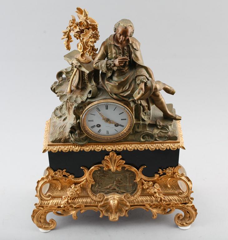 BORDSPENDYL, senempire, Frankrike, 1800-talets mitt.