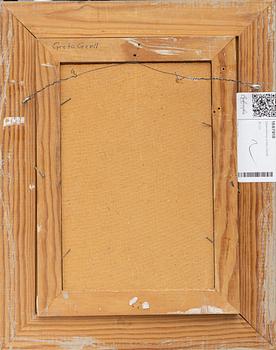 Greta Gerell, Young woman in profile.