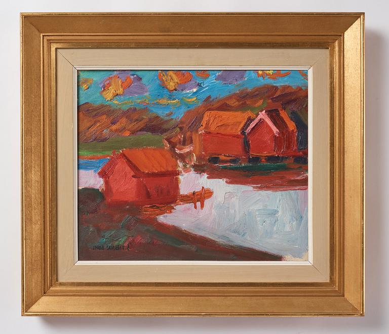 Inge Schiöler, Red cottages.