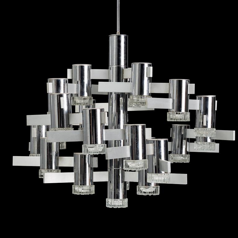 GAETANO SCIOLARI, a ceiling lamp by Sciolari Lighting, Italy 1960's-70's.