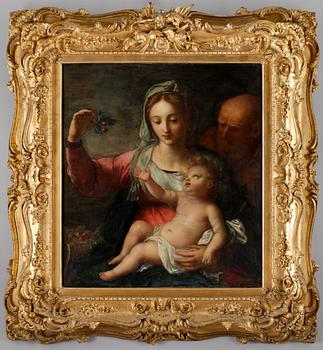273. Annibale Carracci Follower of, The holy family.