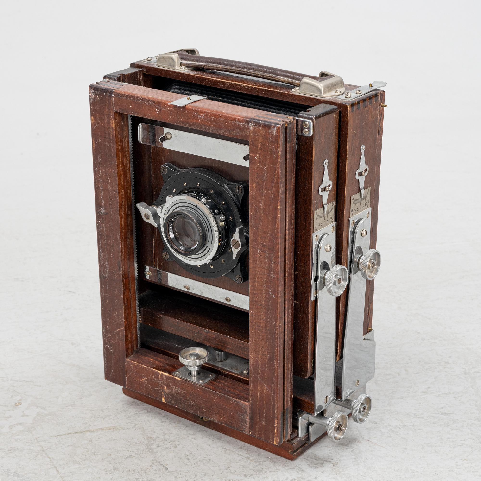 A box camera, first half of the 20th Century.