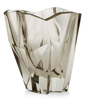 A Tapio Wirkkala 'Iceberg' glass vase, iittala, Finland, 1950's-60's, model 3825.