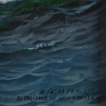 Antonio Jacobsen, "S/S Hellig Olav" DFDs.