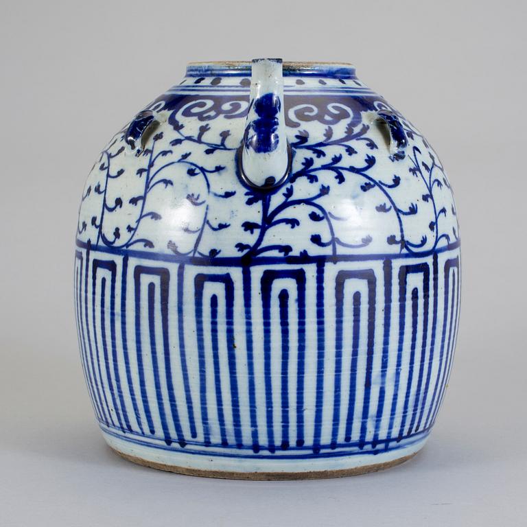 KANNA, porslin, Kina, 1800-tal.