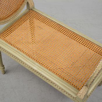 SALONGSGRUPP, 7 delar, gustaviansk stil, 1900-talets början.